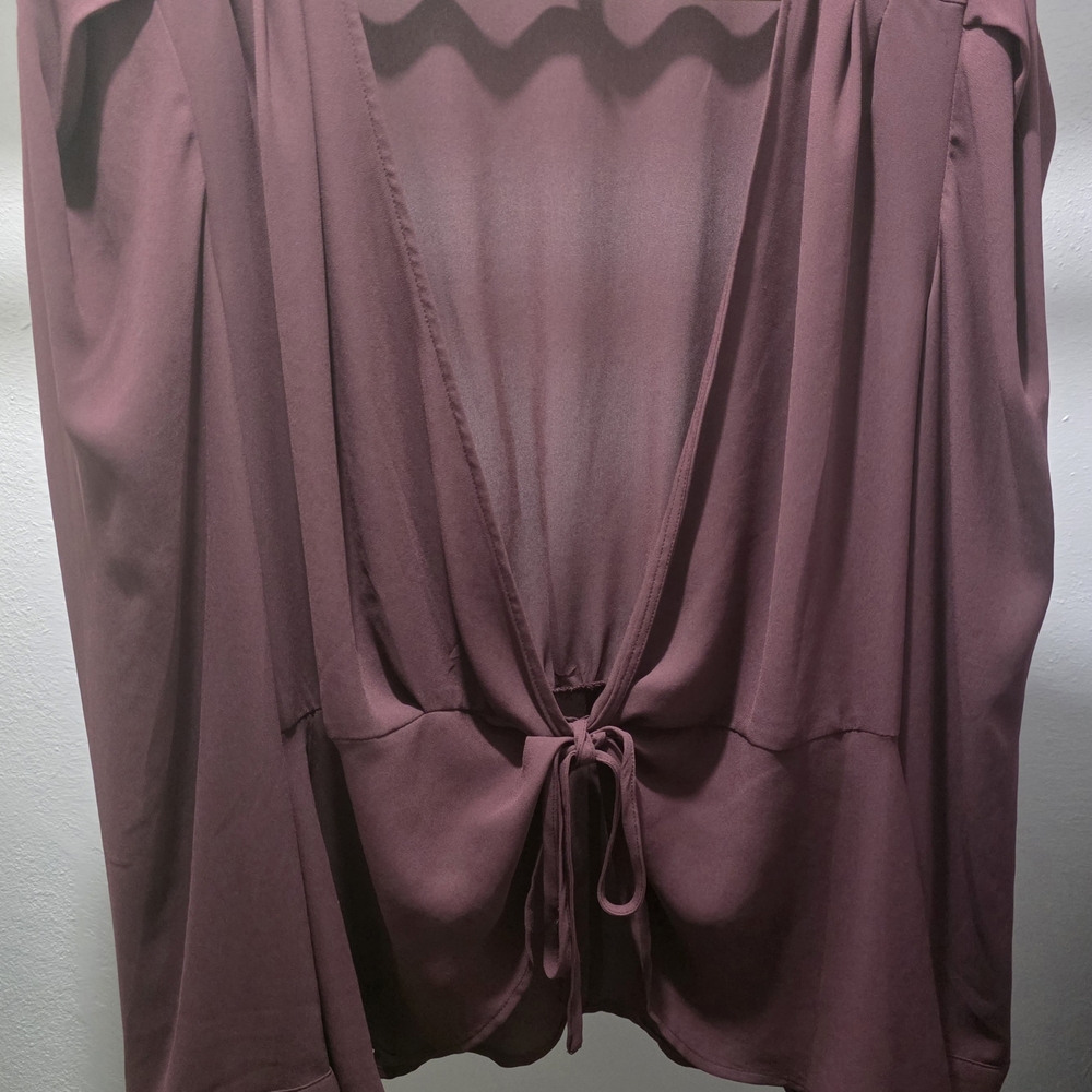 BCBGMaxAzria Mauve Blouse